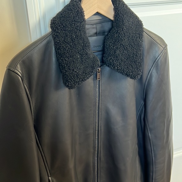 Theory Tyler NC Kelleher Leather Jacket - Picture 2 of 5